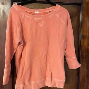 J. Crew spring/summer weight sweatshirt